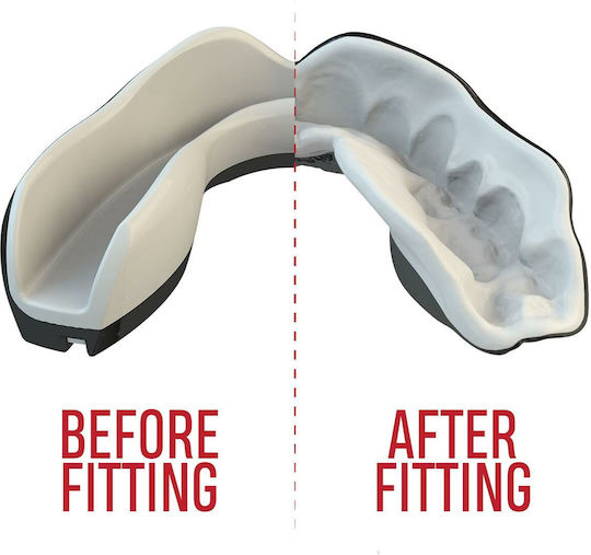 Junior Mouth Guard Safejawz Extro 2.0 Black Fangz