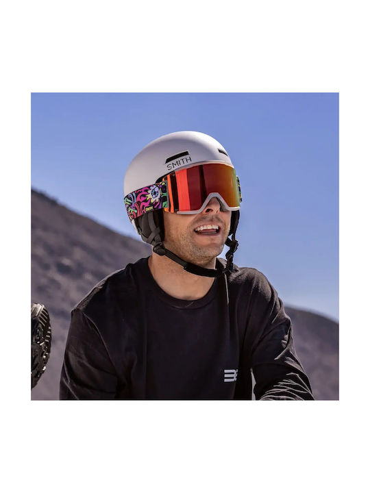 Smith Herren Ski- und Snowboardhelm in Weiß Farbe