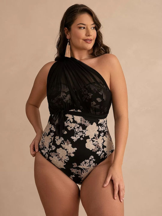 One Piece Swimsuit for Large Bust Peony