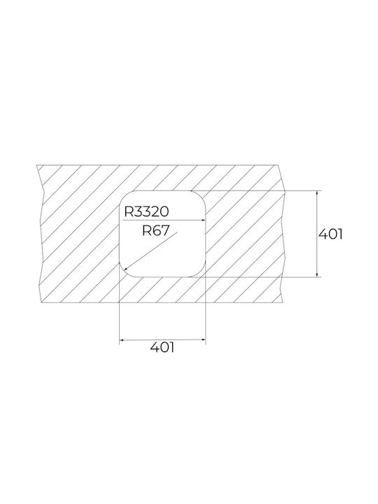 Teka BE 40.40 10125005 Unterbau Spüle Inox Satiniert B43.5xT43.5cm Silber