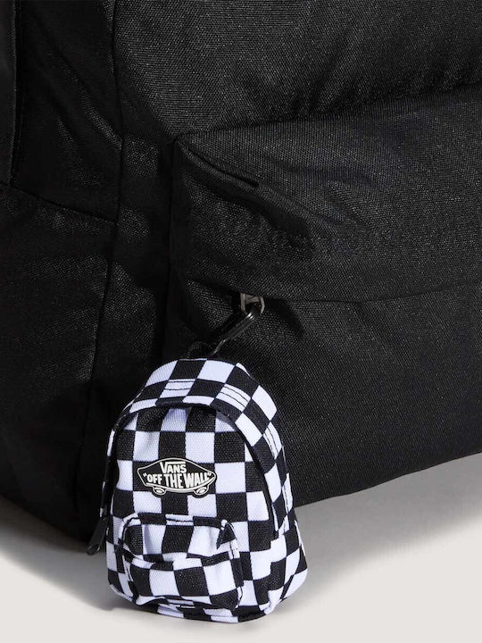 Vans Old Skool Σχολική Τσάντα Πλάτης Γυμνασίου - Λυκείου Μαύρη