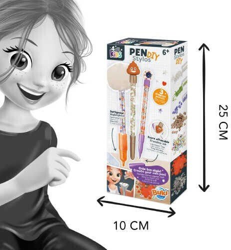 Buki Kids Craft Pen for Children 6+ Years