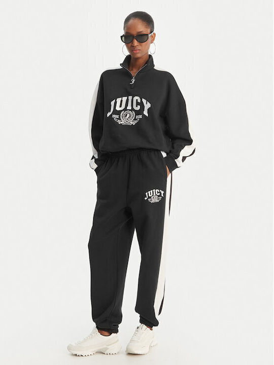 Langes Damen Sweatshirt Schwarz