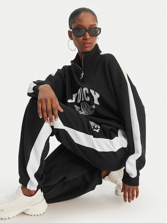 Langes Damen Sweatshirt Schwarz