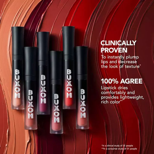 Buxom Υγρό Κραγιόν Matte Make It Bold 3.5ml