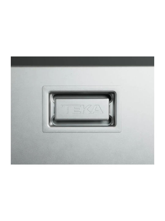 Teka FlexLinea RS15 50.40 Fortinox 115000062 Drop-In Sink Inox Satin W54xD44cm Silver
