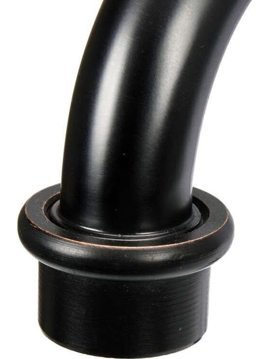 Fala Retro Black 1 Αναμεικτική Μπαταρία Νιπτήρα Ψηλή Ρετρό Μαύρη