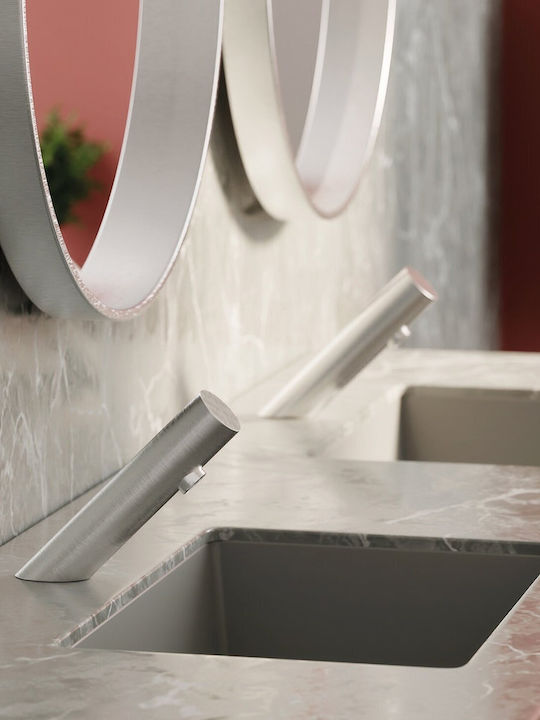 Deante Mixing Sink Faucet with Photocell Sensor Gray