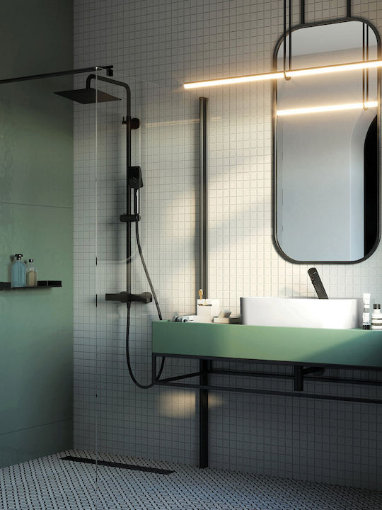 Deante Mixing Sink Faucet with Photocell Sensor Black