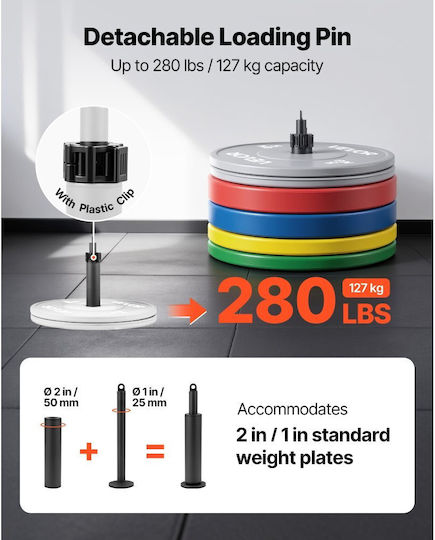 Vevor Pulley System 1 Piece Lat Pulley Lifting System Gym Pulley Attachment Two Steel Cables Short Bar Double Grip Handles Cable Machine Biceps Shoulders Back Capacity Up To 127 Kg