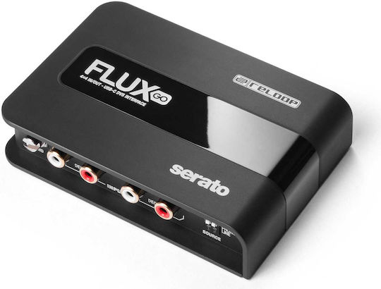 Reloop Flux Go DVS Externe Kommerzielle Soundkarte mit USB-Anschluss
