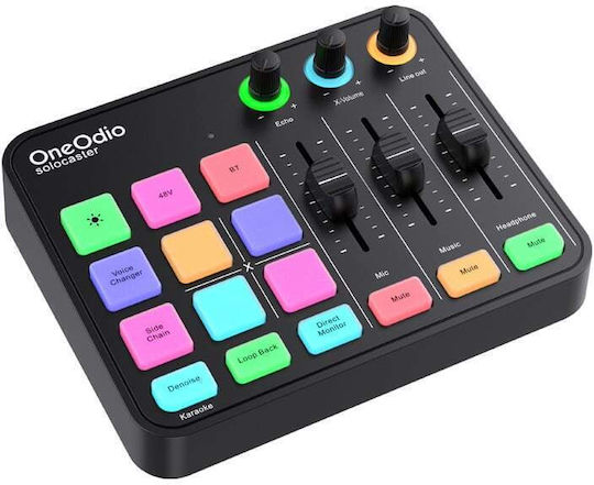 OneOdio Solocaster Εσωτερική Επαγγελματική Κάρτα Ήχου με Σύνδεση USB, Bluetooth
