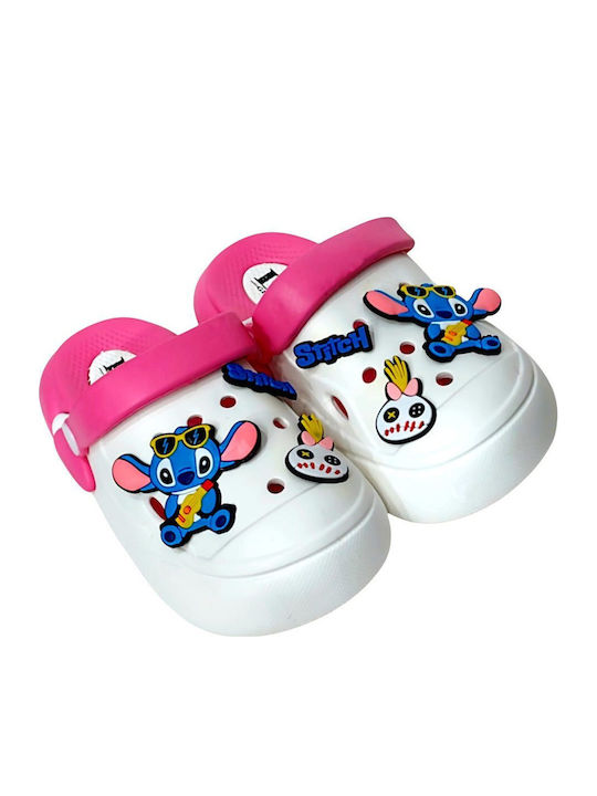 Kids Beach Clogs White LT-6006-ASPRO