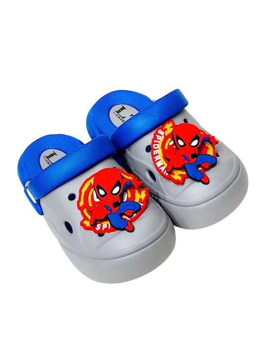 Kids Beach Clogs Gray LT-6009-GKRI