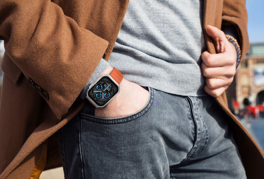 Kodak Sw-7210 Smartwatch mit Herzfrequenzsensor (Orange)