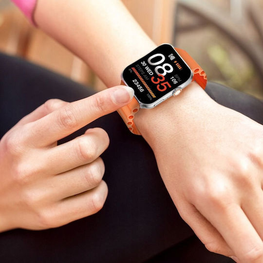 Kodak Sw-7210 Smartwatch mit Herzfrequenzsensor (Orange)