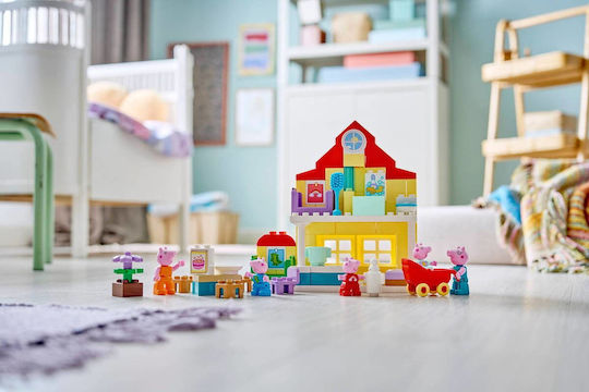 LEGO Duplo Peppa Pig - Семейна Къща за 2+ Години 84 Бройки