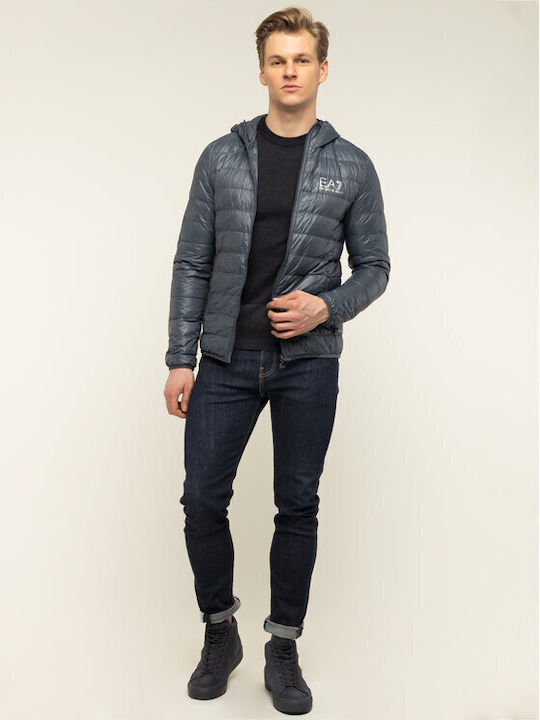 Winddichte Herren Jacke Grau