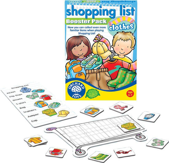 Επιτραπέζιο Παιχνίδι Shopping List Extras Clothes για 2-6 Παίκτες 3+ Ετών (EN) Orchard