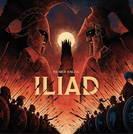 Brettspiel Iliad für 2 Spieler 10+ Jahre Bitewing Games