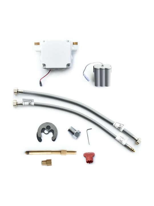 Deante Mixing Sink Faucet with Photocell Sensor Silver