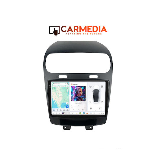 Carmedia Car Audio System for Fiat Freemont 2008 (Bluetooth/USB/AUX/WiFi/GPS/Apple-Carplay/Android-Auto) with Touch Screen 9.5"