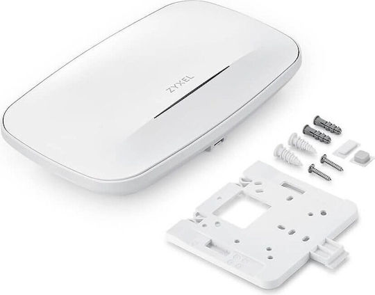 Zyxel NWA210AXV2-EU0101F WiFi Mesh Network Access Point Wi‑Fi 6 Dual Band (2.4 & 5GHz) White