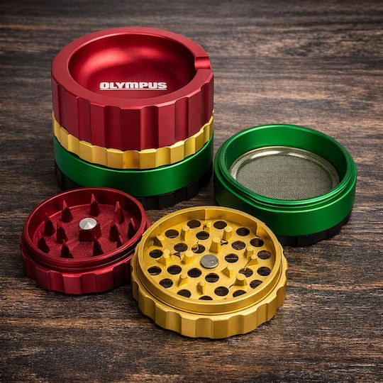 Τριφτησ-grinder Μεταλλικος Olympus Σταχτοδοχειο 53mm