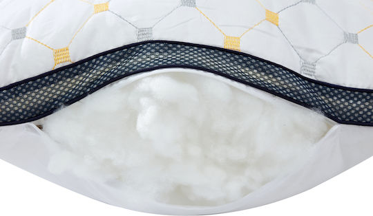 Μαξιλάρι Ύπνου Bio-poly Pillow Βαμβακερό 48x68x10εκ