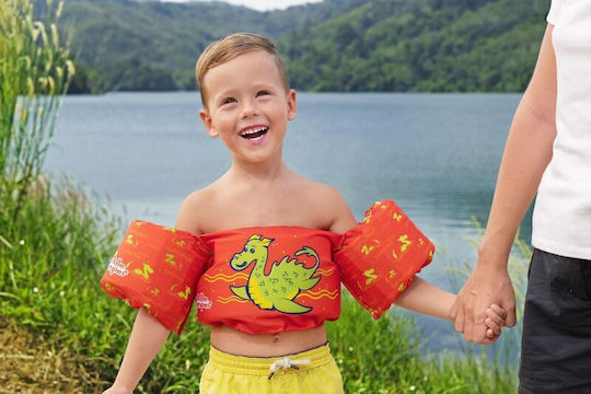 Bestway Child Swim Vest Sea Monster 2-6 Years Orange 2-6 Years 9012e_1_318