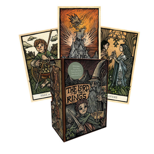 Insight Editions Lord Rings Tarot Deck Guide Gift Set
