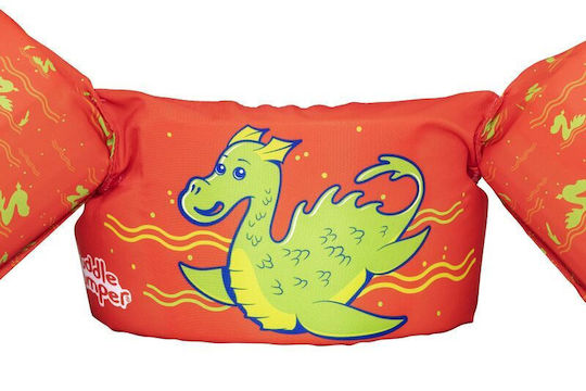 Bestway Child Swim Vest Sea Monster 2-6 Years Orange 2-6 Years 9012e_1_318