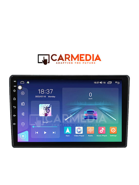 Carmedia Car Audio System for Fiat 500L 2012 (Bluetooth/USB/WiFi/GPS/Apple-Carplay/Android-Auto) with Touch Screen 10"