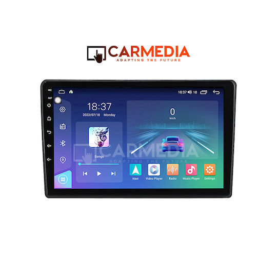 Carmedia Car Audio System for Fiat 500L 2012 (Bluetooth/USB/WiFi/GPS/Apple-Carplay/Android-Auto) with Touch Screen 10"