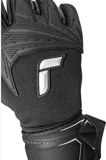 Reusch Infinity Finger Support Goalkeeper Gloves Adults Black