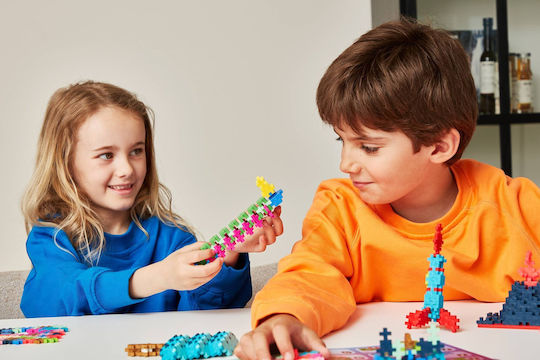 Plus Plus Cuburi De Construit Learn To Build Colorverse Super Set Pentru 5+ Ani 1000 Bucăți