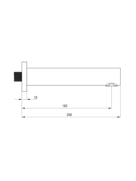 Deante Built-In Silver