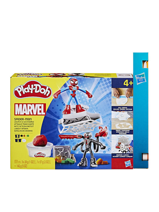 Lumânare Hasbro Play-Doh Marvel Spiderman Set de Joacă Lansare și Tăiere F9827