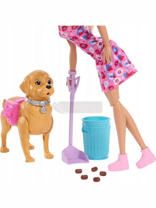 Παιχνιδολαμπάδα Malibu Βολτα Σκυλακι για 3+ Ετών Barbie