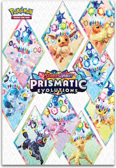 Pokemon Tcg Scarlet & Violet Prismatic Evolutions Poster Collection