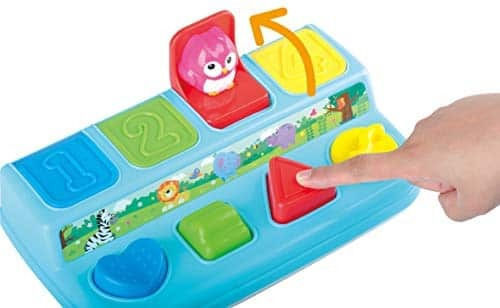 Playgo Βρεφικό Παιχνίδι Animals Pop Up & Surprise για 12+ Μηνών Γαλάζιο