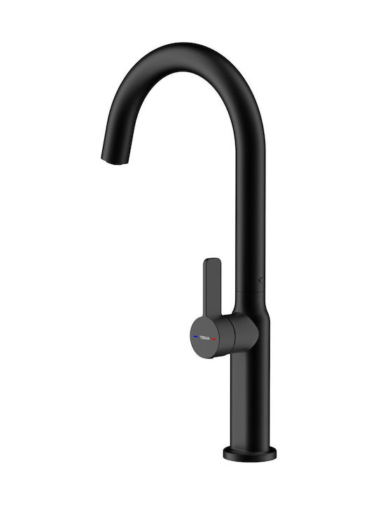 Teka Oval 915 Baterie Chiuvetă Bucătărie Bancă Neagră