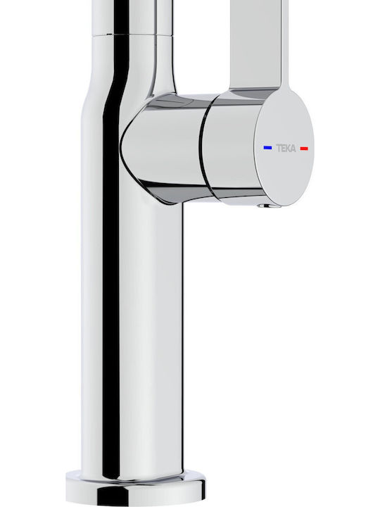 Teka Oval 915 Kitchen Faucet Counter Silver