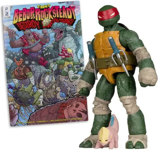 Action Figure Teenage Mutant Ninja Turtles Page Punchers Raphael By Todd Mcfarlane Teenage Mutant Ninja Turtles 13cm
