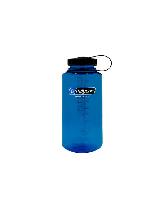 Nalgene Water Bottle Plastic 1000ml Blue