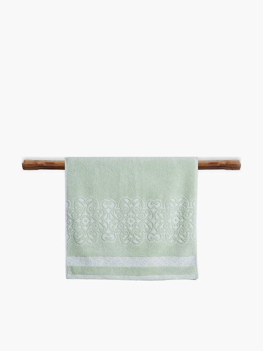 Nef-Nef Homeware Кърпа За Ръце Zaphira 30x50см Ментово Тегло 550гр/м²