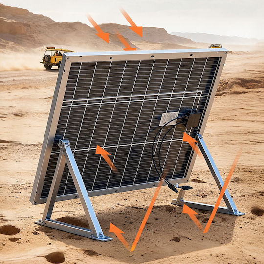 Vevor GDSTYNB2100WISY7U001V2 Photovoltaic Panel 100W 2 Pieces