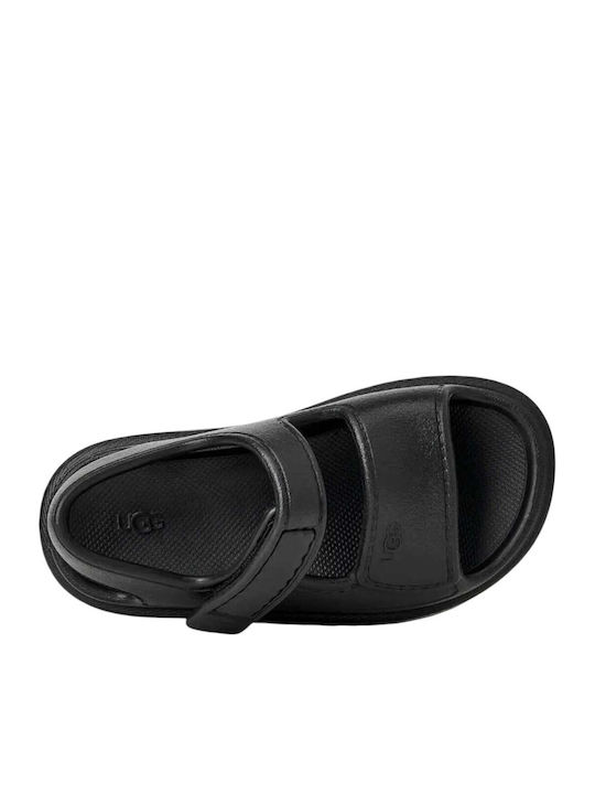 Sandale Tip Pantof Goldenglow Negre