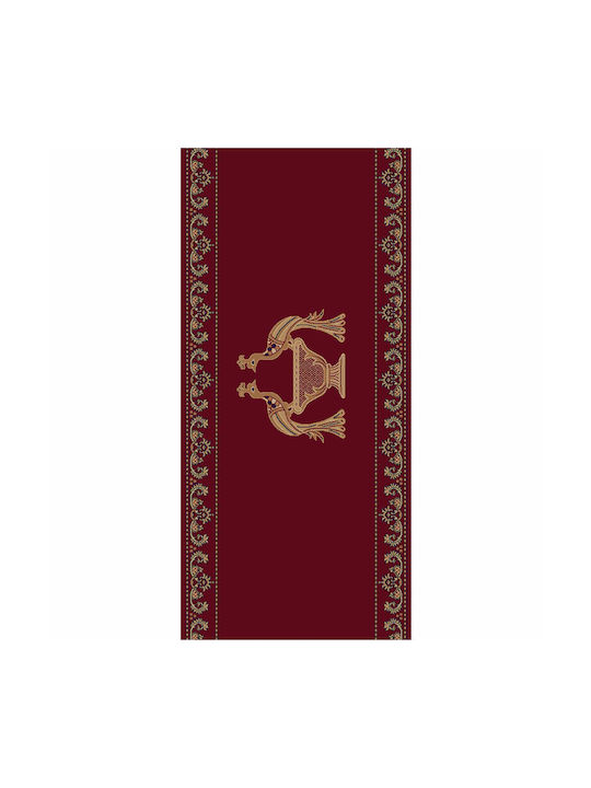 Isexan Living Room Rug Rectangular Peacock 120x120cm