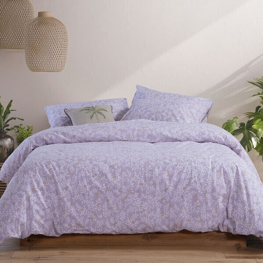 Nef-Nef Homeware Cylia Set for Single Bed 3 Pieces 100x200+35cm with Rubber Hugger 3
